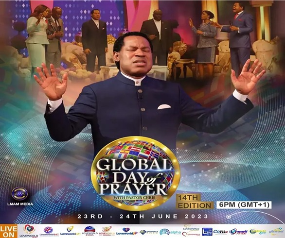 Global Day of Prayer with Pastor Chris  June 2023